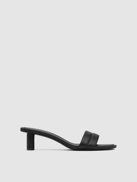 ST. AGNI Stitch Detail Heel - Black
