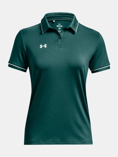 Under Armour Women's UA Team Tipped Polo