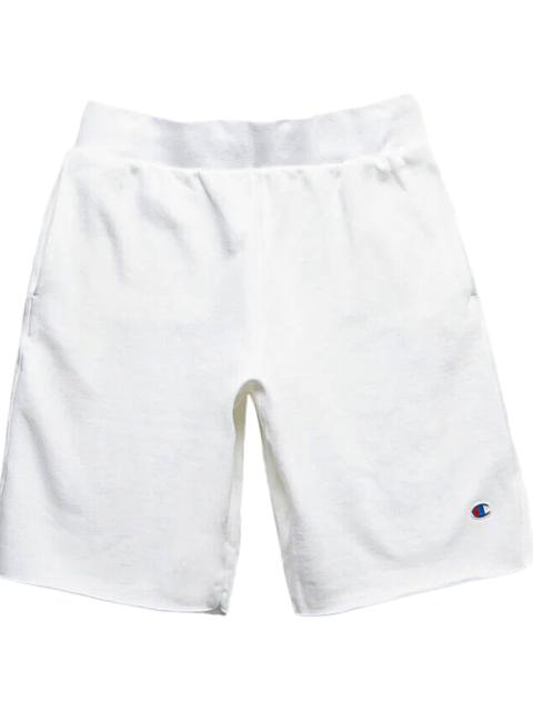Champion C-Life Reverse Weave Cut Off Shorts "White" 89597 045