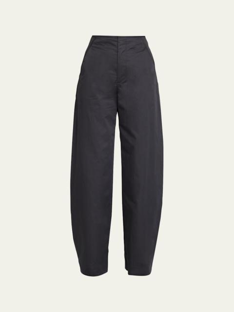 Vince High-Rise Poplin Pants
