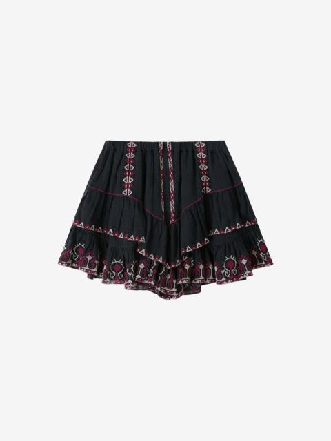 Isabel Marant Étoile JOCADIA COTTON SHORTS