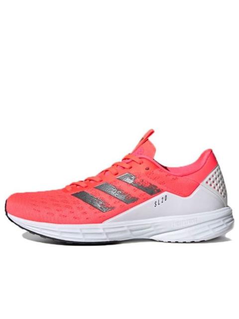 adidas (WMNS) adidas Sl20 Pink/Black/White FV7342