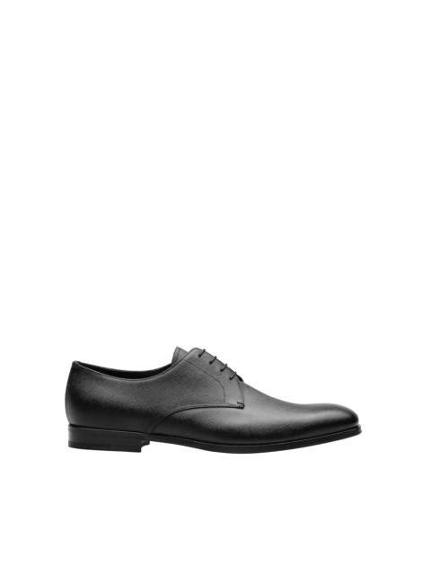 Prada Saffiano leather derby shoes