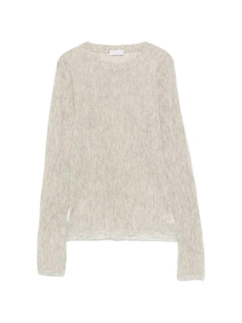 Brunello Cucinelli ribbed-knit long-sleeve knit