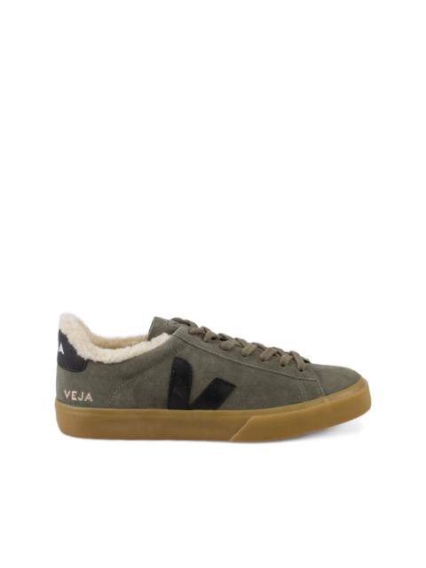 VEJA Campo suede shearling sneakers