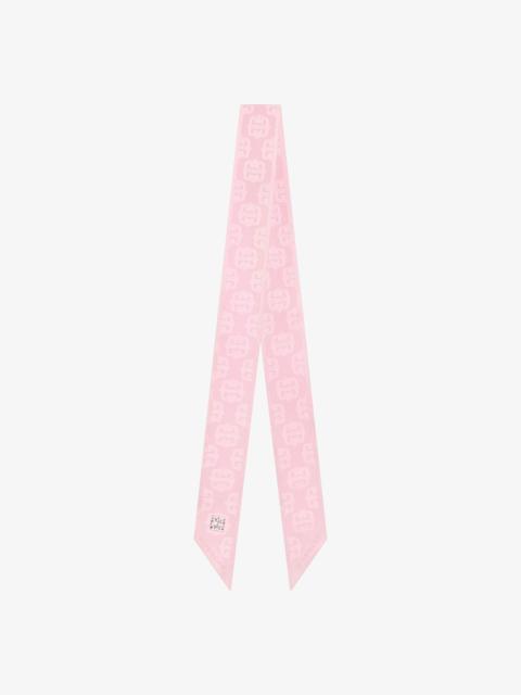 Givenchy 4G LIQUID BANDEAU IN SILK WITH 4G DETAIL
