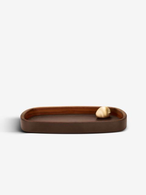 ASSOULINE Pebble Accessory Tray - Brown