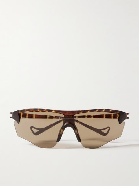 District Vision Junya Racer D-Frame Tortoiseshell Polycarbonate Sunglasses