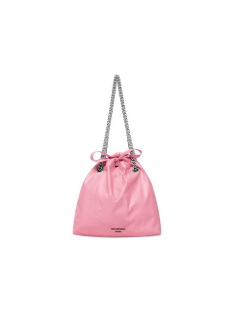 BALENCIAGA Women's Crush Small Tote Bag in Pink