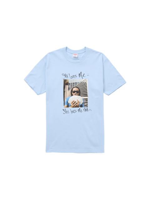 Supreme Max B Tee Powder Blue