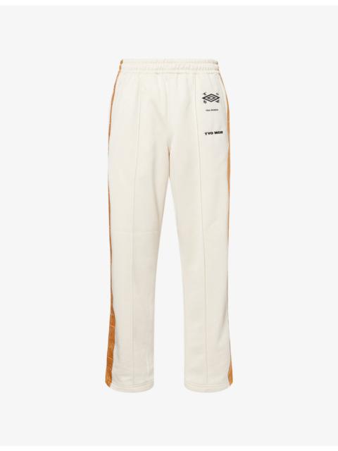 TOGA VIRILIS TOGA x UMBRO Logo-Embroidered Woven Jogging Bottoms
