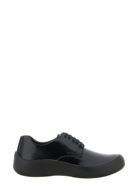 Prada Leather Lace-Up Shoes