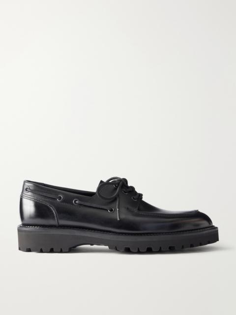 John Lobb Tide Leather Boat Shoes