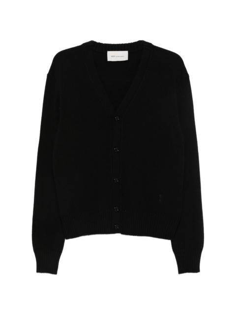 AMI Paris Ami Paris Ami De Coeur Cardigan