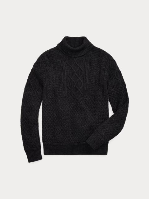 Cotton-Wool Mockneck Sweater