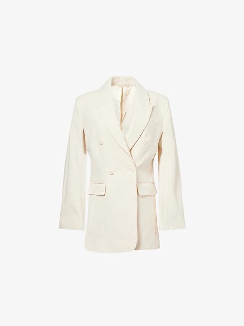 Holzweiler Annie Double-Breasted Cotton Blazer