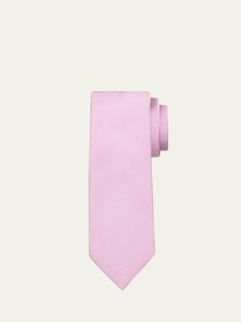 TOM FORD Men's Solid Linen Tie
