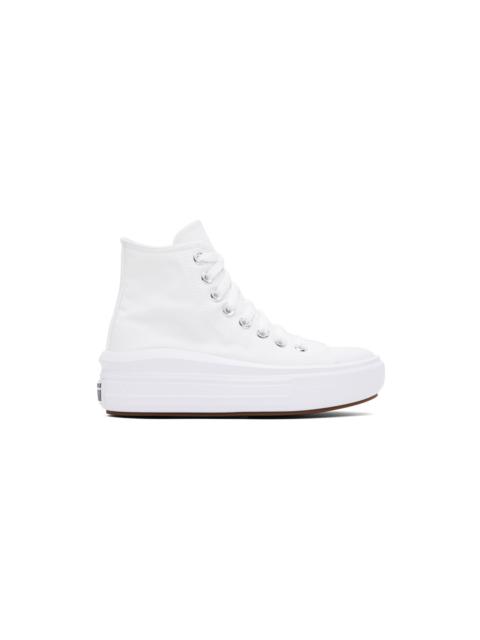 Converse White Chuck Taylor All Star Move High Top Sneakers