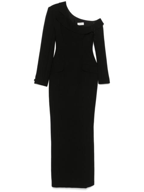 MÔNOT one-shoulder gown