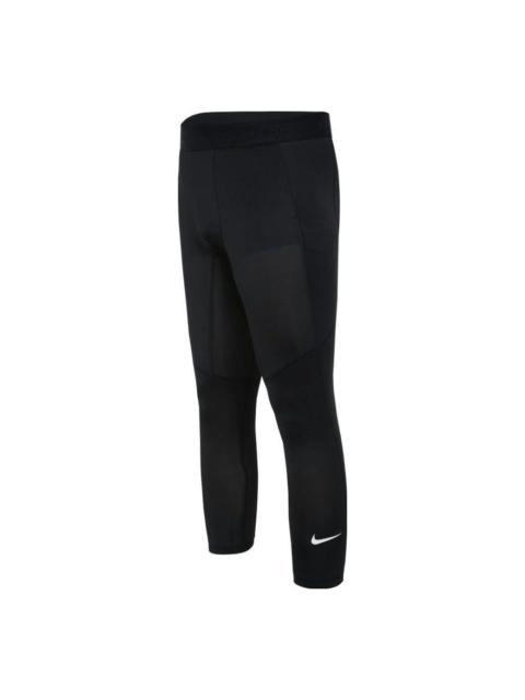 Nike Nike Pro Dri-FIT 3/4-Length Fitness Tights 'Black' FB7951-010