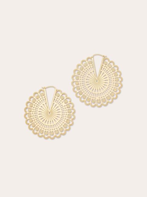 RAMY BROOK Diya Scalloped Earrings