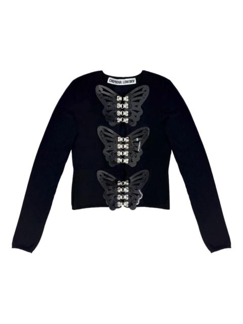 Chopova Lowena Butterfly embellished cardigan