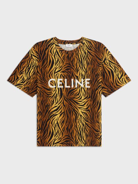 CELINE LOOSE CELINE T-SHIRT IN JERSEY