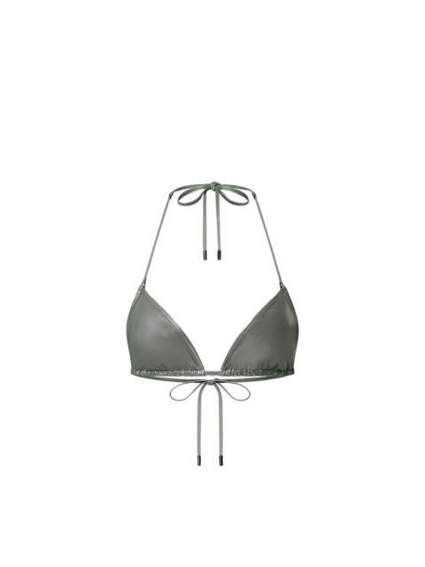 Louis Vuitton Metallic Bikini Top