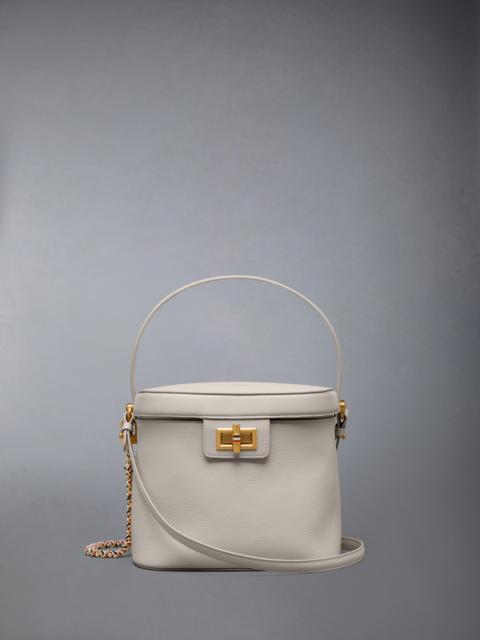 Thom Browne SOFT PEBBLE GRAIN BOX BAG