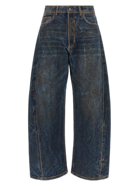 GIUSEPPE DI MORABITO Rhinestone Jeans
