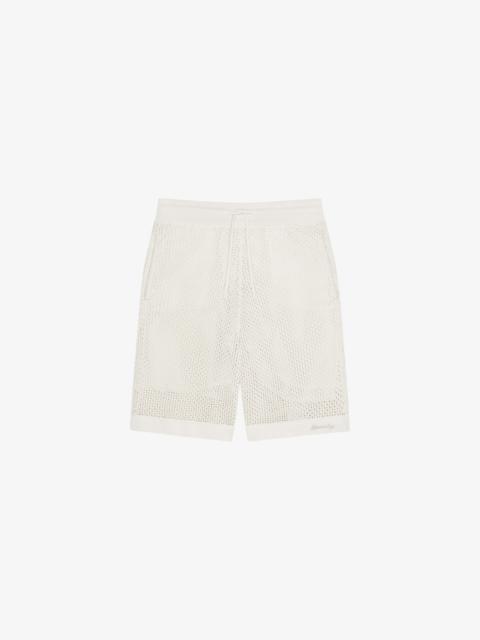 Givenchy BERMUDA SHORTS IN CROCHET