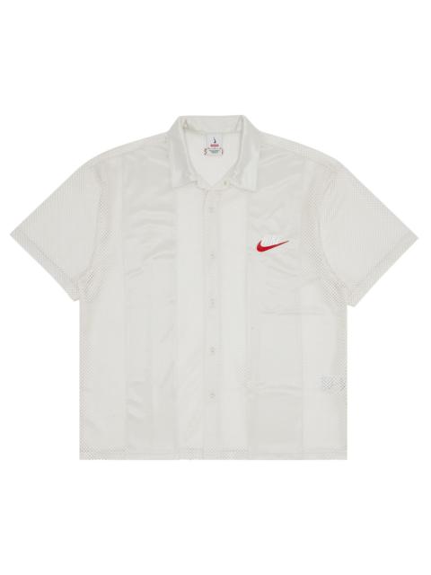 Supreme Supreme x Nike Mesh Short-Sleeve Shirt 'White'