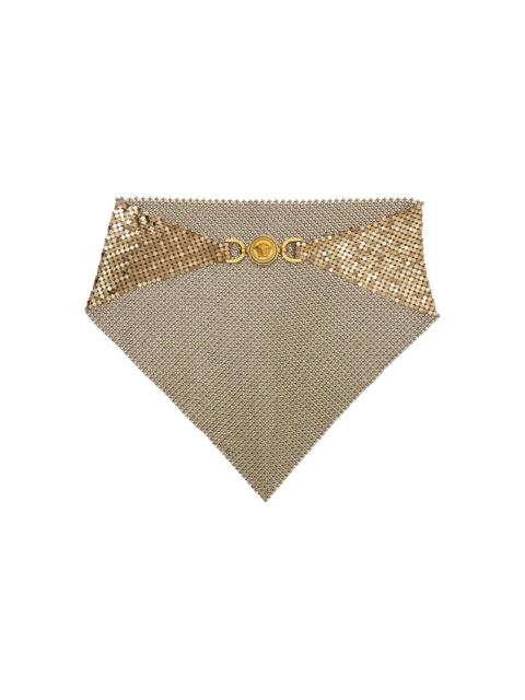 VERSACE chainmail scarf