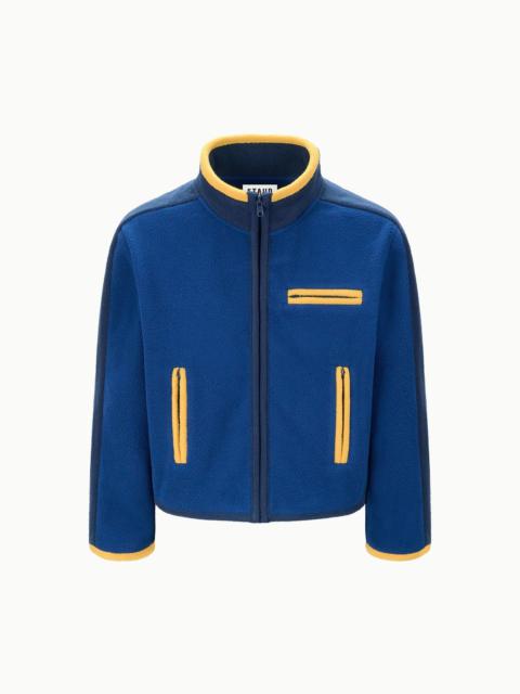 STAUD STAUD JETER JACKET ROYAL CHARTREUSE