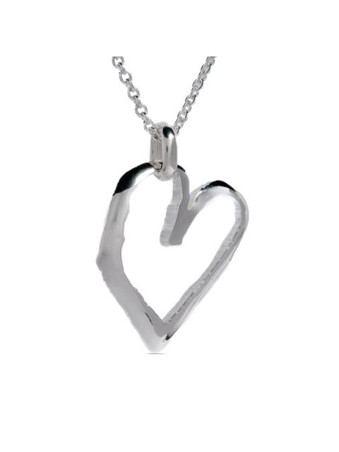 Parts of Four Jazz's Heart sterling silver necklace