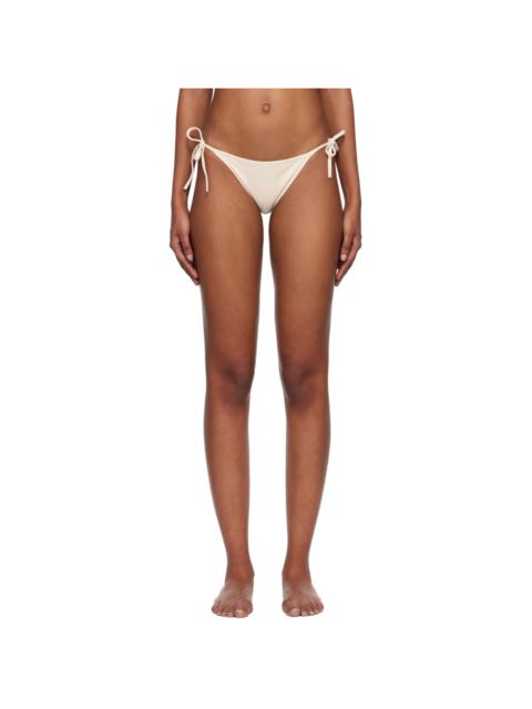 ERES Off-White Malou Bikini Bottoms