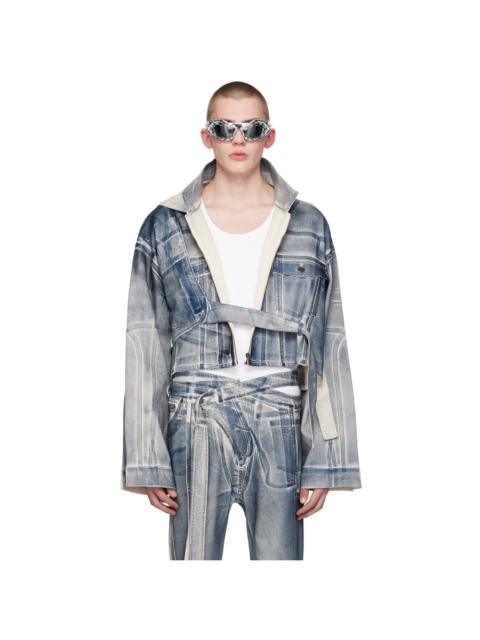 OTTOLINGER SSENSE Exclusive Blue Denim Jacket