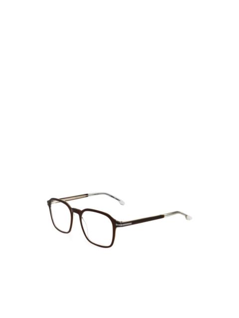 BOSS geometric-frame glasses