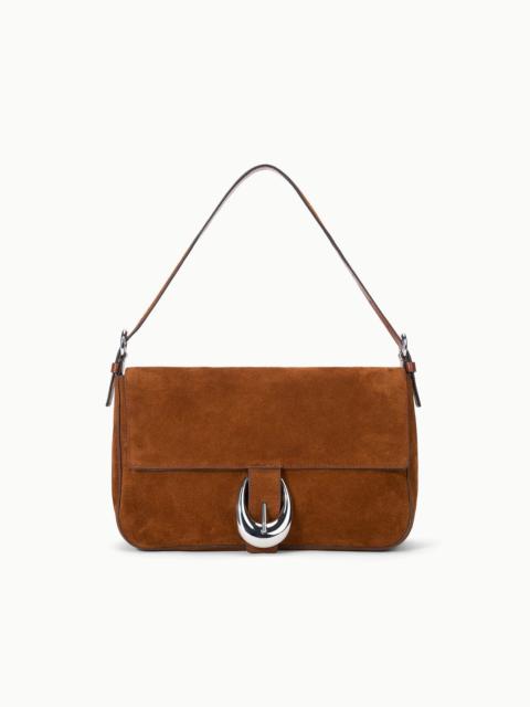 STAUD STAUD HARLOW MEDIUM BAG TABAC SUEDE