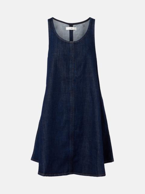 FRAME Skipper denim minidress