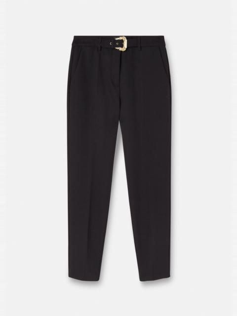 VERSACE JEANS COUTURE Baroque Buckle Pants