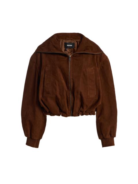 ROTATE Anorak Suede Jacket