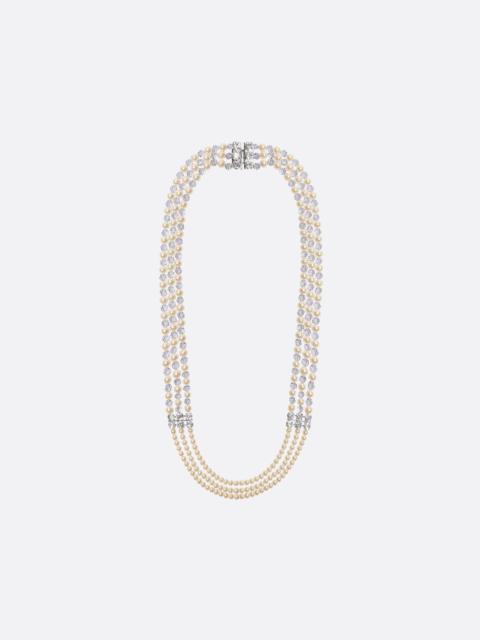 Alessandra Rich MULTI-STRAND PEARL NECKLACE
