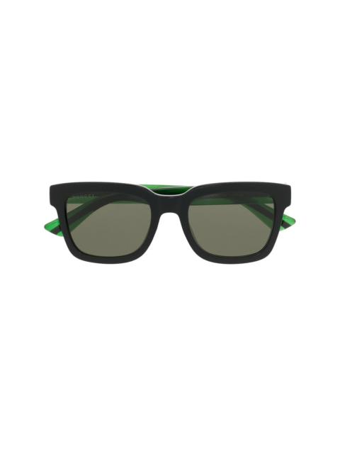 GUCCI wayfarer-frame sunglasses