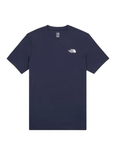 The North Face THE NORTH FACE Evolution Box Fit Tee 'Navy' NT7UQ51B