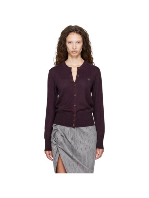 Vivienne Westwood Purple Bea Cardigan