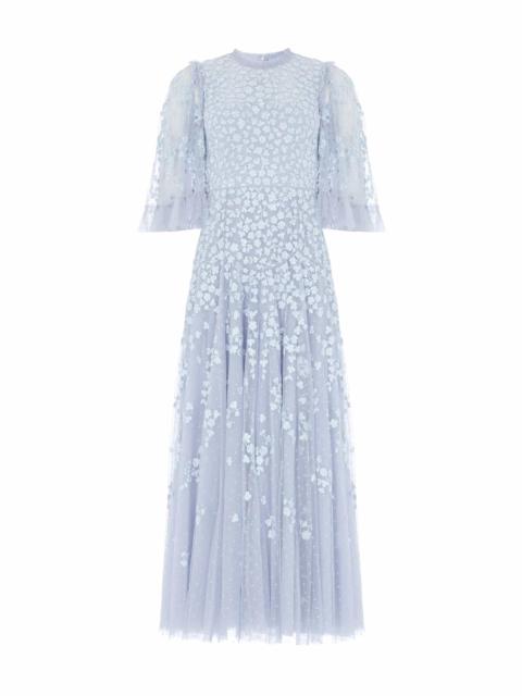 Needle & Thread Scatter Blossom Round Neck Ankle Gown