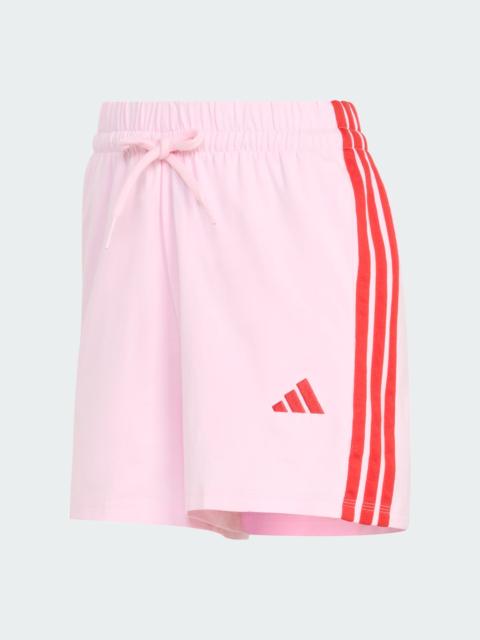adidas Essentials 3-Stripes Cotton Shorts