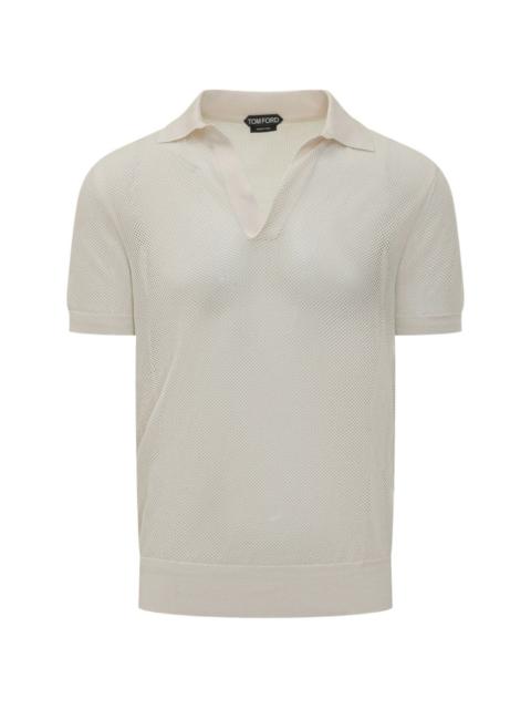 TOM FORD v-neck polo shirt