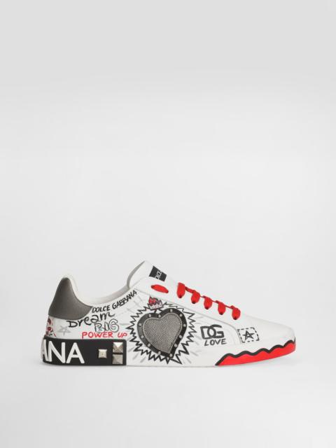 Dolce & Gabbana Portofino calfskin sneakers